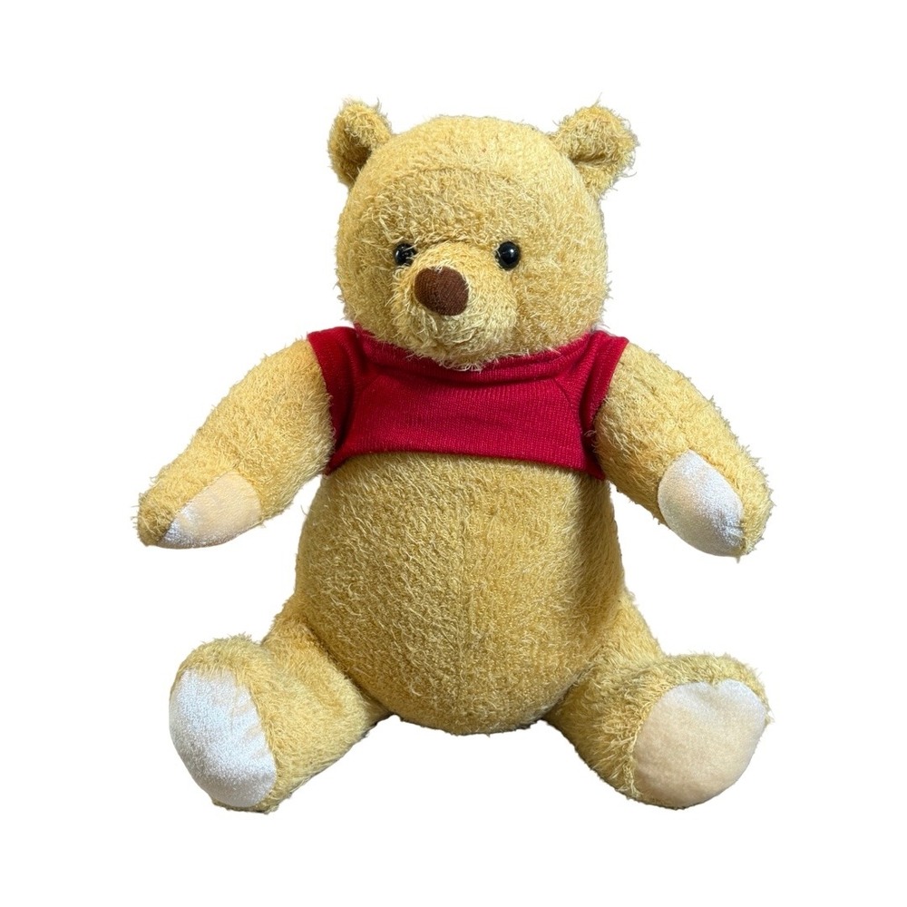 Genuine Disney Store Christopher Robin Winnie the Pooh Plush Toy 17" Poseable